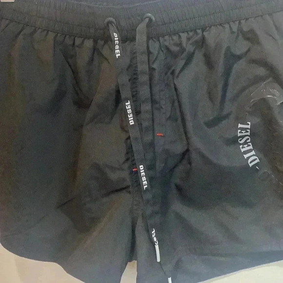 Diesel Woman Black Swim Shorts Sz Small - Picture 6 of 8
